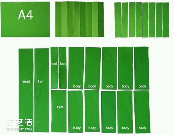 A4紙制作鱷魚的方法 兒童玩具鱷魚用A4紙做 -  rpnrmr.com