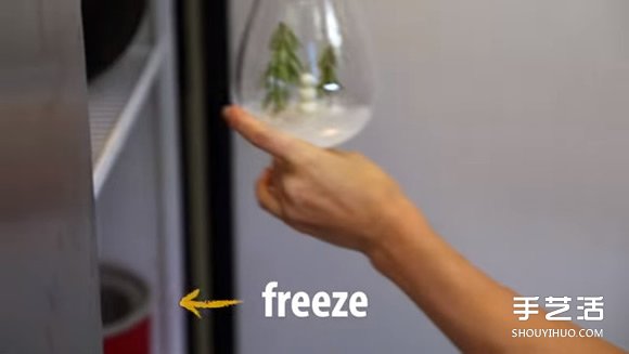 高腳玻璃杯DIY手工制作浪漫雪景造型杯的方法 -  rpnrmr.com
