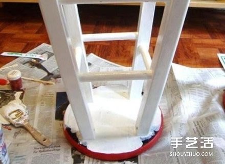 如何自己改造舊凳子 舊凳子改造方法圖解教程 -  rpnrmr.com