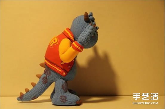 粘土怪獸DIY圖解教程 搞笑軟陶怪獸手工制作 -  rpnrmr.com