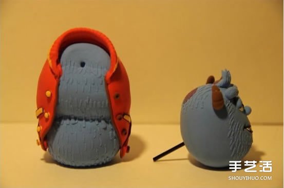 粘土怪獸DIY圖解教程 搞笑軟陶怪獸手工制作 -  rpnrmr.com