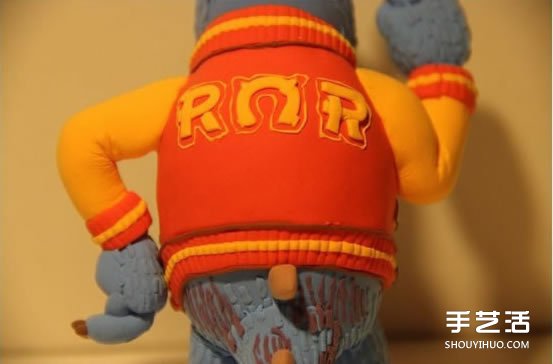 粘土怪獸DIY圖解教程 搞笑軟陶怪獸手工制作 -  rpnrmr.com