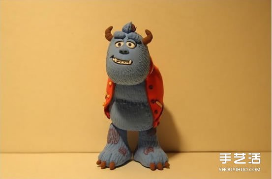 粘土怪獸DIY圖解教程 搞笑軟陶怪獸手工制作 -  rpnrmr.com