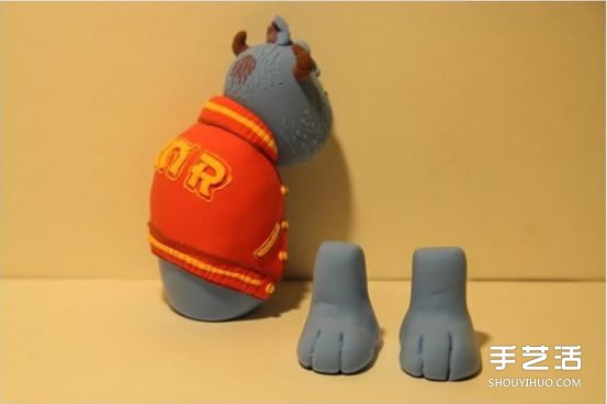 粘土怪獸DIY圖解教程 搞笑軟陶怪獸手工制作 -  rpnrmr.com