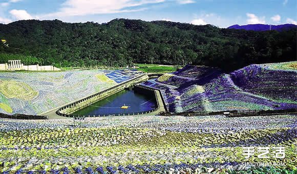 400萬個飲料瓶變廢為寶 打造梵高《星夜》 -  rpnrmr.com