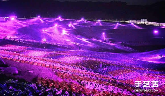 400萬個飲料瓶變廢為寶 打造梵高《星夜》 -  rpnrmr.com