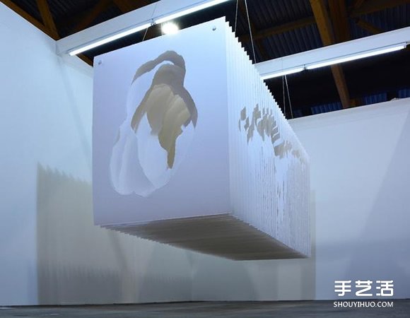 白紙搭配暖色調(diào)光線 DIY神秘的3D紙雕藝術(shù)品 -  rpnrmr.com