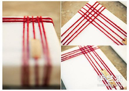 禮品盒包裝裝飾DIY 用毛線簡單裝飾包裝盒 -  rpnrmr.com