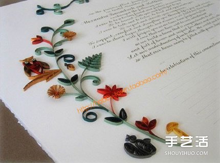 美美噠卷紙畫DIY制作情書 這樣夠浪漫了吧！ -  rpnrmr.com