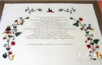美美噠卷紙畫DIY制作情書 這樣夠浪漫了吧！ -  rpnrmr.com