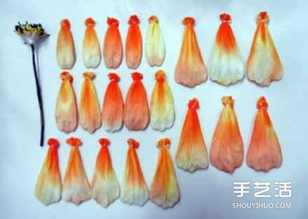艷麗絲網(wǎng)花制作教程 手工絲襪花盆景DIY圖解 -  rpnrmr.com