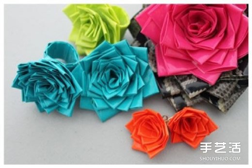 牡丹花的折法圖解 折紙牡丹花指環(huán)制作教程 -  rpnrmr.com