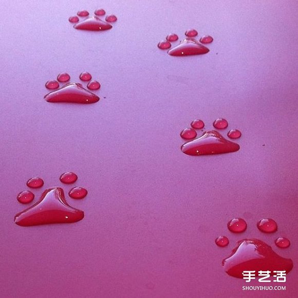 表面張力來作畫！清新治愈系的水滴畫作品 -  rpnrmr.com