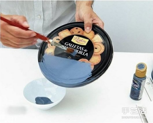 鐵盒子廢物利用DIY手工制作儲物收納盒的方法 -  rpnrmr.com