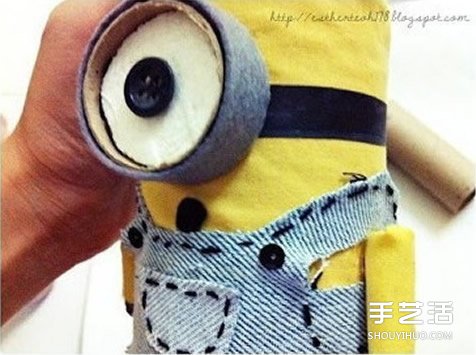 小黃人筆筒制作步驟 鐵罐制作筆筒的方法教程 -  rpnrmr.com
