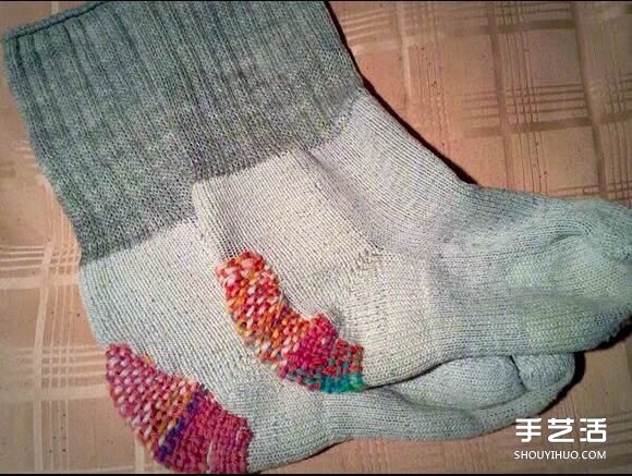 一雙襪子穿20年！舊襪子也能補(bǔ)出新氣象哦！ -  rpnrmr.com