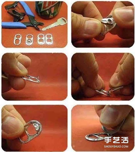 易拉罐拉環(huán)包包手工制作 拉環(huán)DIY包包的教程 -  rpnrmr.com