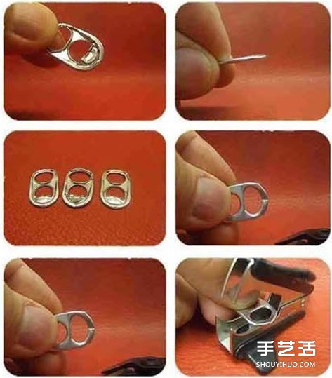 易拉罐拉環(huán)包包手工制作 拉環(huán)DIY包包的教程 -  rpnrmr.com