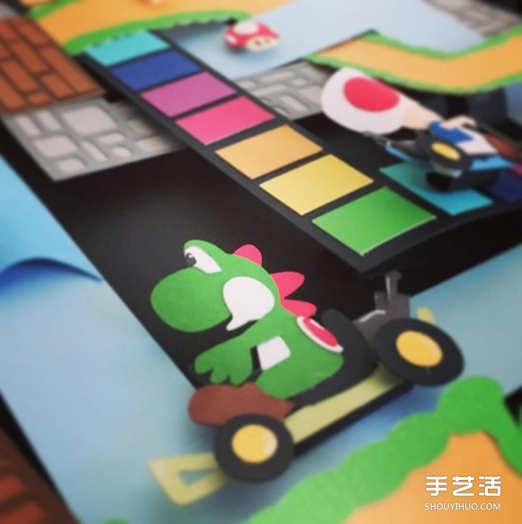 紙雕藝術(shù)：利用剪紙加拼貼制作可愛的卡通圖案 -  rpnrmr.com
