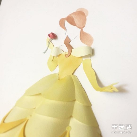 紙雕藝術(shù)：利用剪紙加拼貼制作可愛的卡通圖案 -  rpnrmr.com