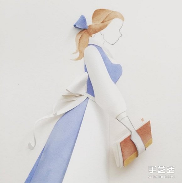 紙雕藝術(shù)：利用剪紙加拼貼制作可愛的卡通圖案 -  rpnrmr.com