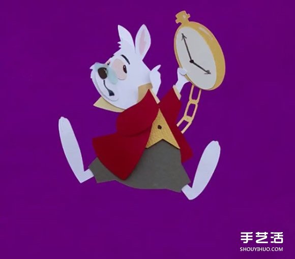 紙雕藝術(shù)：利用剪紙加拼貼制作可愛的卡通圖案 -  rpnrmr.com