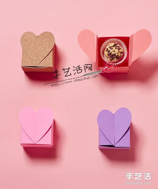 情人節(jié)必學(xué)：簡(jiǎn)單又漂亮巧克力盒DIY制作教程 -  rpnrmr.com