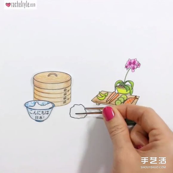 自制插畫和拼貼 手繪風動畫教你泡出完美拿鐵 -  rpnrmr.com