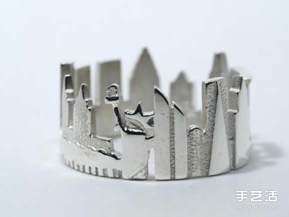 純手工制作戒指 一手掌握世界各地的建筑之美 -  rpnrmr.com