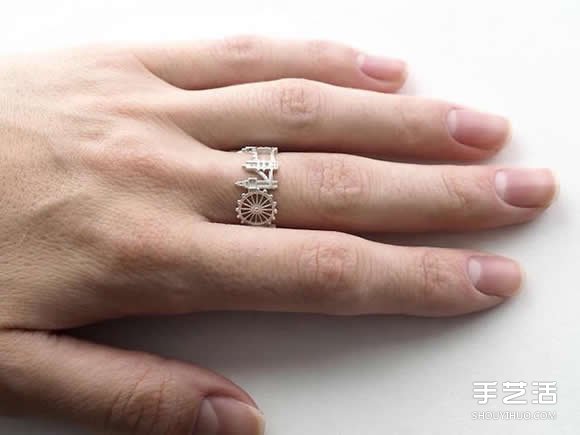 純手工制作戒指 一手掌握世界各地的建筑之美 -  rpnrmr.com