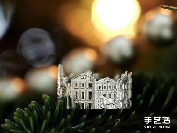純手工制作戒指 一手掌握世界各地的建筑之美 -  rpnrmr.com