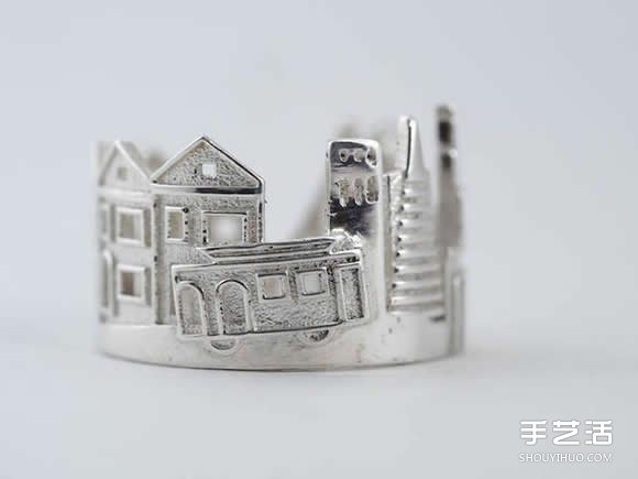 純手工制作戒指 一手掌握世界各地的建筑之美 -  rpnrmr.com