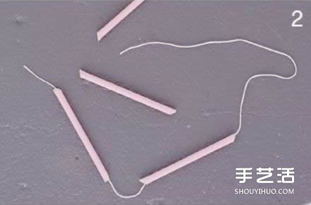 吸管廢物利用小制作 DIY立體菱形裝飾掛件 -  rpnrmr.com