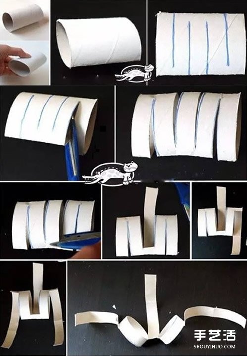 兒童玩具眼鏡手工制作 卷紙筒制作眼鏡的教程 -  rpnrmr.com