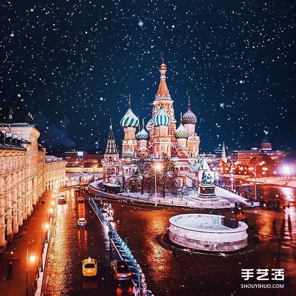 宛如北國仙境的莫斯科 呈現(xiàn)出夢幻的童話氛圍 -  rpnrmr.com