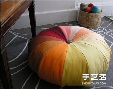 自制南瓜坐墊的方法 南瓜坐墊布藝手工制作 -  rpnrmr.com