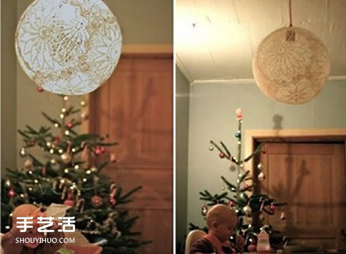 自制蕾絲燈罩的方法 浪漫蕾絲燈罩手工制作 -  rpnrmr.com