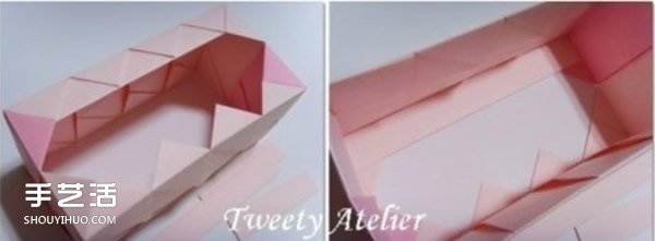 餐巾紙盒DIY制作教程 漂亮抽紙盒的折法圖解 -  rpnrmr.com