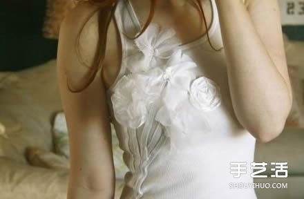 背心改造：加上裝飾花邊 外穿效果也很贊哦 -  rpnrmr.com