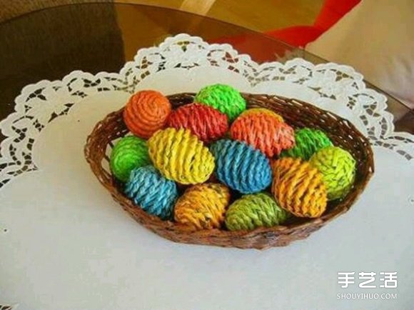 廢舊報(bào)紙編球的方法 編織球用報(bào)紙DIY制作 -  rpnrmr.com