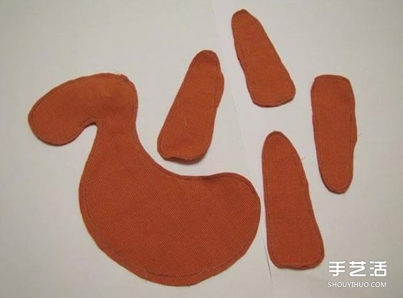 布藝馬手工制作帶圖紙 毛絨玩具馬DIY圖解 -  rpnrmr.com