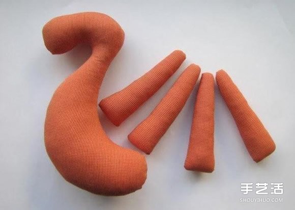 布藝馬手工制作帶圖紙 毛絨玩具馬DIY圖解 -  rpnrmr.com