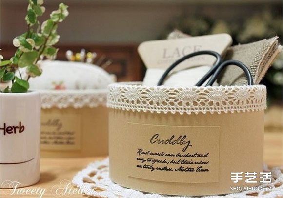 透明膠帶紙筒廢物利用 DIY制作漂亮的收納盒 -  rpnrmr.com