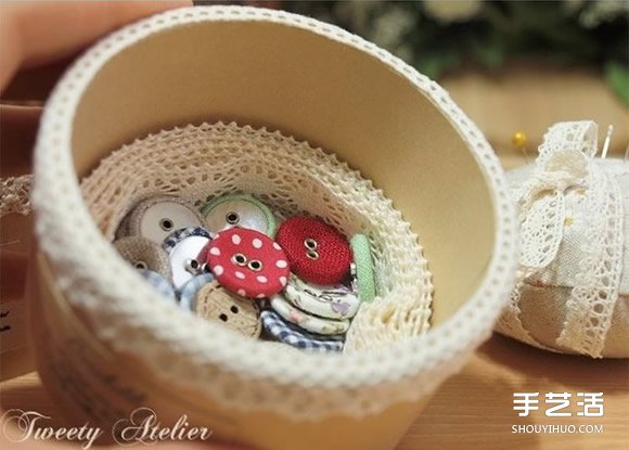 透明膠帶紙筒廢物利用 DIY制作漂亮的收納盒 -  rpnrmr.com