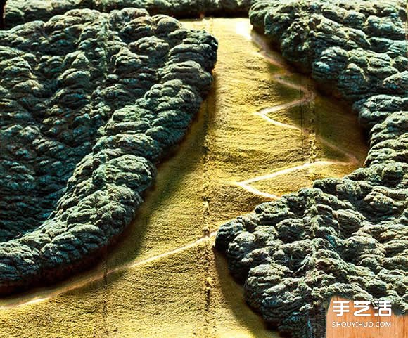 超逼真書雕：原來地理課本也可以變成這樣！ -  rpnrmr.com