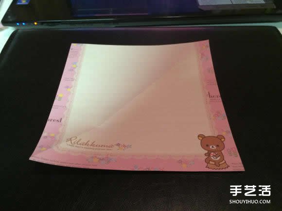 自帶夾頁功能的個(gè)性書簽的折法圖解教程 -  rpnrmr.com