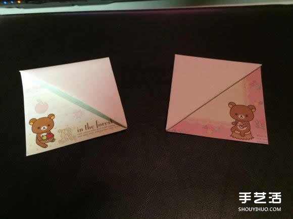 自帶夾頁功能的個(gè)性書簽的折法圖解教程 -  rpnrmr.com