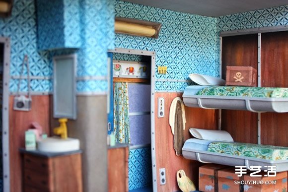 紙藝和水彩畫DIY電影場景 可愛又精致的小世界 -  rpnrmr.com