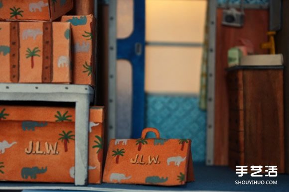紙藝和水彩畫DIY電影場景 可愛又精致的小世界 -  rpnrmr.com