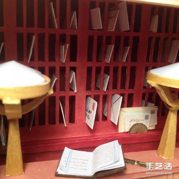 紙藝和水彩畫DIY電影場景 可愛又精致的小世界 -  rpnrmr.com